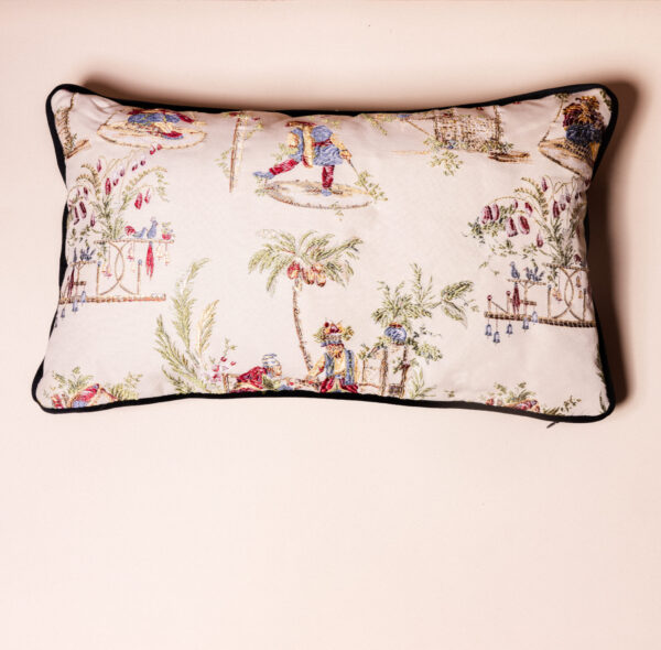 Coussin Broderie Indes Galantes